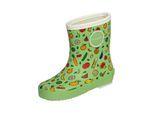 Gummistiefel DRUPPIES "Regenstiefel Summer", Mädchen, Gr. 31, grün (frisgroen), Obermaterial: 100% Naturkautschuk NaRubber., Schuhe Gummistiefel