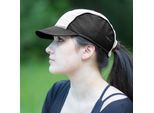 Baseball Cap CAPO, Herren, Gr. S/M, silber, Stoff, Kunstfaser, mehrfarbig, Caps, winddicht, effektiver Feuchtigkeitstransport, strapazierfähig