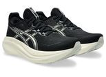Laufschuh ASICS "GEL-NIMBUS 27", Herren, Gr. 42, schwarz (schwarz, lake grau), Textil, Schuhe Laufschuh