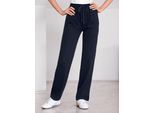 Sporthose CATAMARAN, Damen, Gr. 24/25, Kurzgrößen, lila (schwarz, malve), 100% Baumwolle, unifarben, lang, Hosen Sporthose