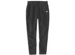Arbeitsbundhose CARHARTT "Sweatpant", Herren, Gr. L, US, schwarz, Obermaterial: 50% Baumwolle CO. 50% Polyester PES., Hosen
