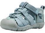 Sandale KEEN "SEACAMP II CNX", Mädchen, Gr. 19, blau (ice blau), Synthetik, Schuhe Sandale