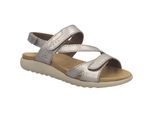 Sandale JOSEF SEIBEL "Juliet 01, champagner", Damen, Gr. 40, beige (champagner), Obermaterial: 100% Rindsleder Leather cow., Schuhe Sandale