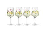 Ritzenhoff Spritzerglas , Gelb, Grün, Rosa , Glas , 4-teilig , 544 ml , 9.3x22.5x9.3 cm , Fsc, Made in Germany , Gläser, Weingläser, Weissweingläser
