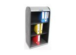 Universal Rollladenschrank, Büro Jalousie Schrank, Kunststoff 120x58x38cm