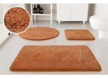 Badematte OTTO HOME "Kaarin", terracotta, H:30mm, Polyester, Badematten, Badematte, Badteppich, getuftet, flauschig, hochflor, große Farbauswahl