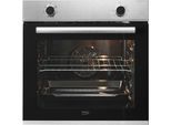 BEKO Einbaubackofen "BBIE12000X", Energieeffizienz: A, silber (silberfarben), B:59,4cm H:59,5cm T:56,7cm, Backöfen, Gleichmäßige Heißluft für perfekte Ergebnisse dank Aeroperfect, Einbaubackofen