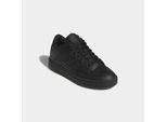 Sneaker ADIDAS SPORTSWEAR "RAPID COURT LOW JUNIOR", Mädchen, Gr. 35,5, core schwarz, core schwarz, carbon, Synthetik, Schuhe Sneaker, für Kinder & Jugendliche