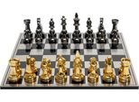 Dekoobjekt KARE DESIGN "Deko Objekt Chess 60x60cm", gold (goldfarben), B:60cm H:5cm T:60cm, Polyresin, Dekofiguren, Dekoobjekt