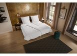 Wendebettwäsche "Noordwijk", hell sand, B/L: 155cm x 220cm, 1 Stk., 1 Stk., Microfaser, B/L: 80cm x 80cm, 2, Microfaser, Obermaterial: 100% Polyester, PURE LUXURY COLLECTION, Bettwäsche, Wendebettwäsche, Mikrofaser, Pflegeleicht, Reißverschluss, Wende, 3D, uni muster, weich