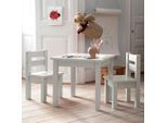 Mid.you , Grau, Hellgrau , Holz , Kiefer , teilmassiv ,