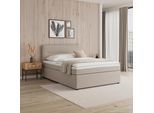 Boxbett Marco Taupe ca. 140x200 cm