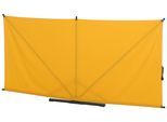 Sichtschutz Anthrazit/Gelb BH: 280 x150 cm