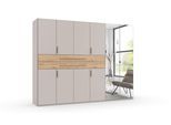 Kleiderschrank Lumio Kaschmir/Eiche Artisan