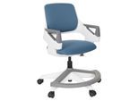 Jungeddrehstuhl Kid Flex ca. 53x80-93x60 cm Blau