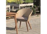 Gartensessel-Set 4-tlg. Atacama Akazienholz