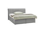 Boxspringbett Belano Dunkelgrau ca. 200x200cm