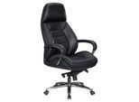 Chefsessel Amstyle Schwarz ca. 67x140x67cm