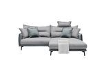 Ecksofa Nuovo Grau