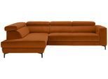 Ecksofa Emma links Orange