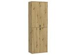 Drehtürenschrank Projekt X ca. 61x193 cm Artisan Eiche