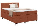 Boxspringbett Bari in Terracotta ca. 140x200cm