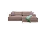Ecksofa Fabiona rechts Flieder