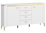 Sideboard Lazio Weiß B: 155,3 cm
