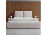 Polsterbett Perla Beige ca. 180x200 cm