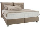Boxspringbett Fog in Beige ca. 180x200cm