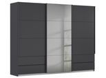 Schwebetürenschrank Elara in Grau