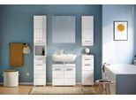 Badezimmer Linus 5-tlg. Weiß mit LED