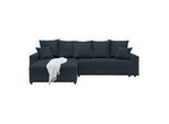 Ecksofa Alatri Dunkelblau