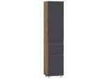 Hochschrank Varese Grau/Eiche