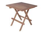 Gartenbeistelltisch Simuk Teak klappbar