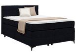Boxspringbett Bari in Schwarz ca. 140x200cm