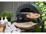 Pizzaofen Bukom ca. 54,5x40x52 cm Schwarz
