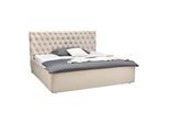 Polsterbett Katar Beige ca. 180x200cm