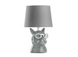 Möbelix , Grau , Keramik , 29 cm , Beleuchtung, Innenleuchten, Tischlampen, Tischlampen
