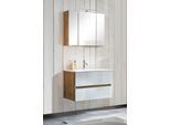 Badezimmer Helsinki Weiß/Eichefarben