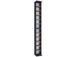 CD-Regal Bigol ca. 21x180 cm Anthr./Eiche