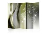 Paravent Green Gentleness II Grau/Limette