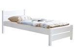 Bett "Bora", aus Kiefer, weiß