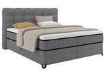 Boxspringbett Carmen C Dunkelgrau ca. 180x200cm