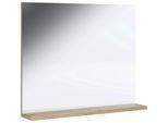 Wandspiegel Landos ca. 50 cm Eichefarben/Weiß