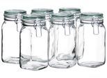 Einmachglas-Set Gothika ca. 1,45l, 6-teilig