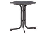 Gartentisch ca.70x70x72cm Anthrazit, Grau