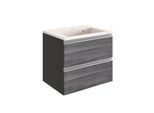 Waschtischkombi in Grau 'Arezzo'