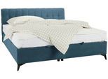 Boxbett in Hellblau ca. 160x200cm