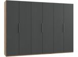 Drehtürenschrank Level 36A ca. 300x216x58cm Graphitfarben